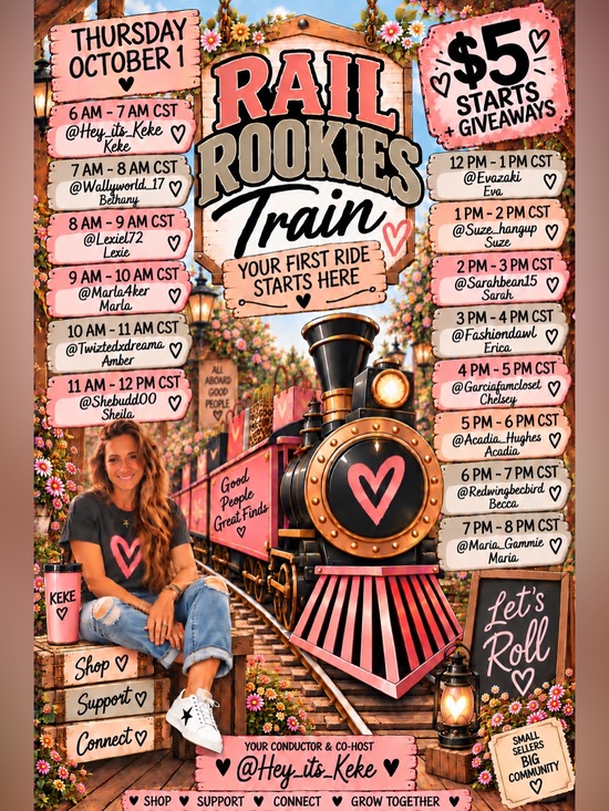 Other - 🚂 Rail Rookies Train Show 🚂 October 1st 🚂